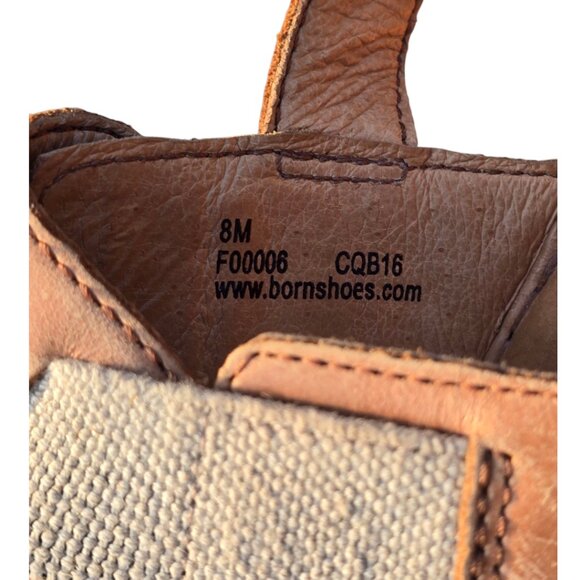 BORN Belluno Leather Sandals sz 8 NWOT - Picture 9 of 9